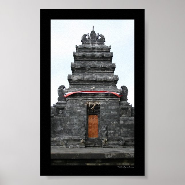 Balinese Temple Poster (Front)