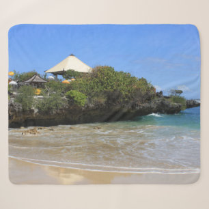 Balinese temple sherpa blanket