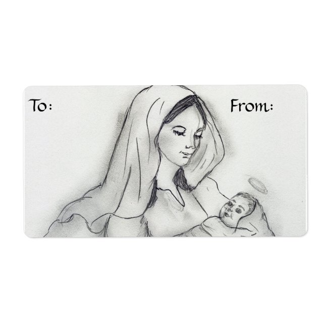 Balise Cadeau Amour de la mère (Devant)