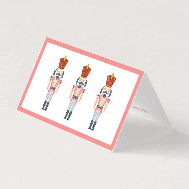 Balise cadeau de Noël Pink Vintage (Front)