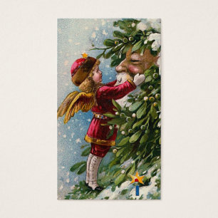 Balise cadeau de Noël Vintage "Mistletoe"