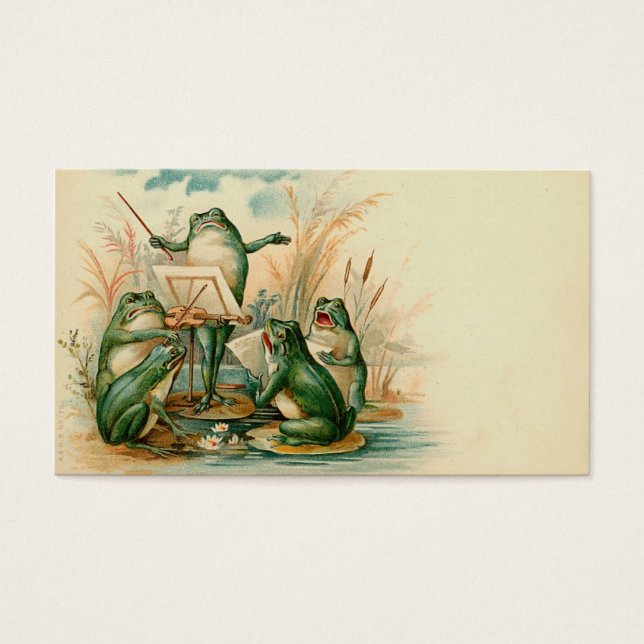 Balise cadeau "Frog Chorus" (Devant)