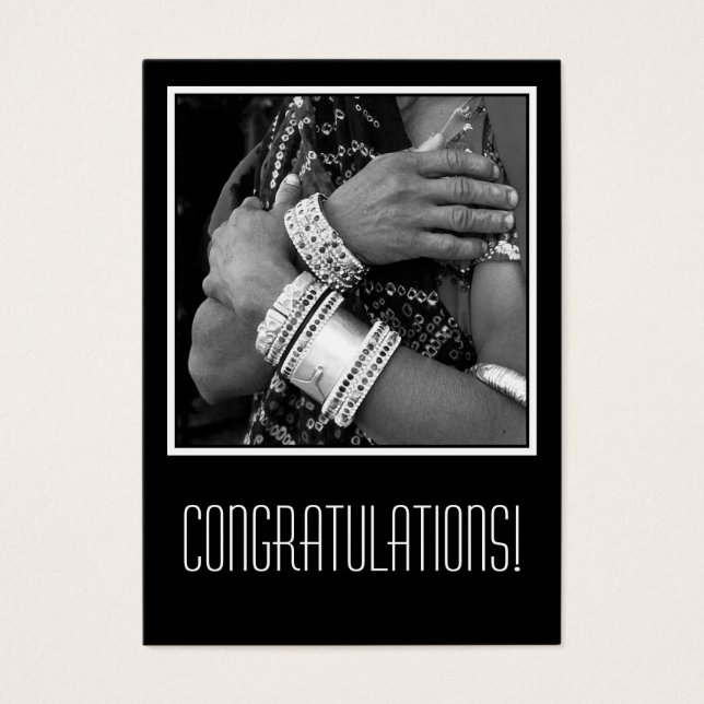 Balise cadeau main de travail (Devant)