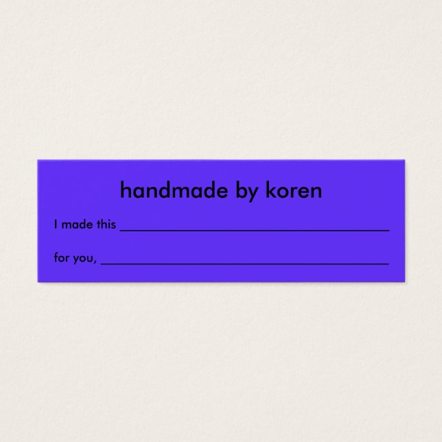 Balise cadeau objet (Devant)