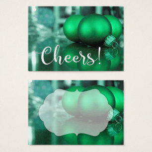 Balise Cadeau Toné Vert Typographie