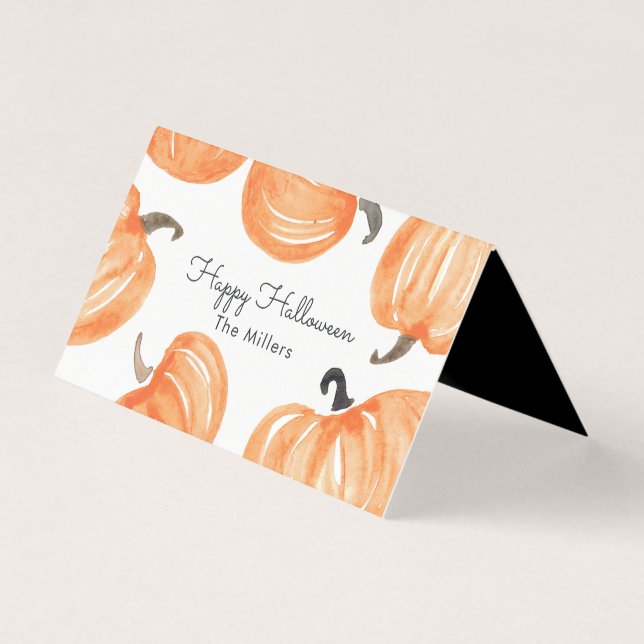 Balise citrouille Patch Halloween Goodie Bag (Front)
