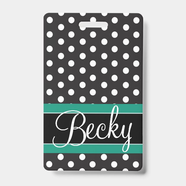 Balise de bagage à points / Badge (Front)