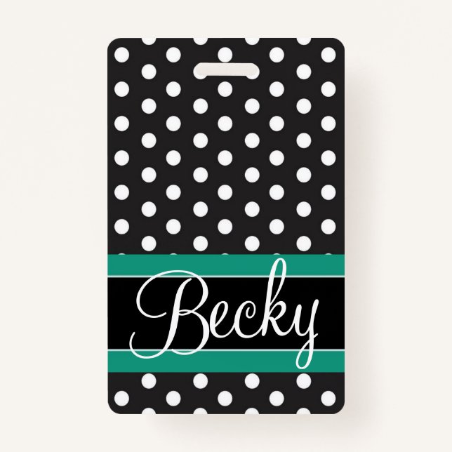 Balise de bagage à points / Badge (Devant)