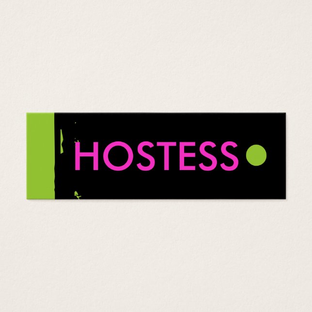 Balise de blocage "HOSTESS" (Devant)