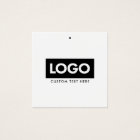 Balise de Étiquette du logo d'entreprise moderne