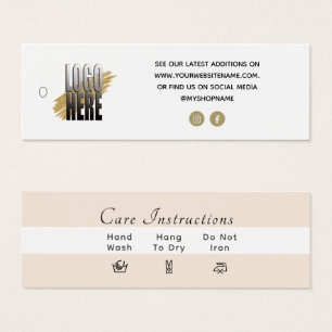 Balise de lavage simple logo Lave-linge