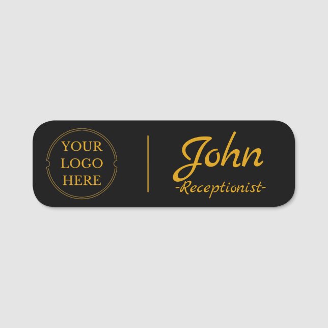Balise de nom personnalisé - Badge d'ID personnali (Devant)
