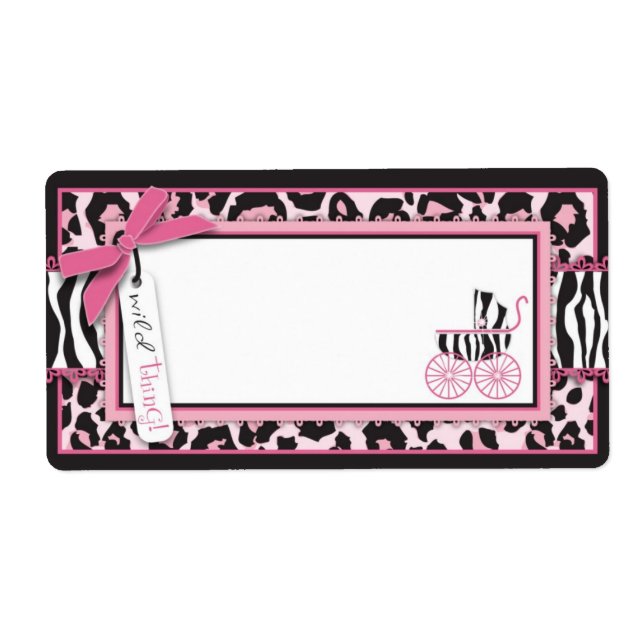 Balise de nom Wild Thing (Devant)