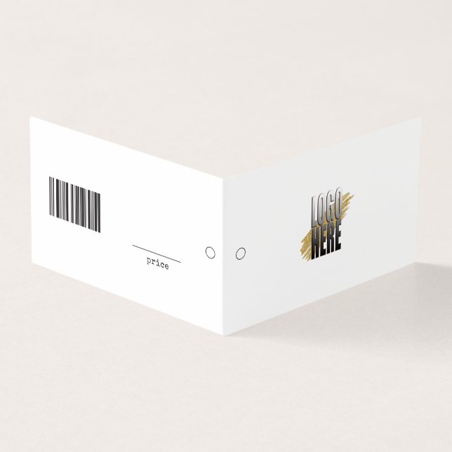 Balise de prix du vêtement UPC simple modifiable (Outside)