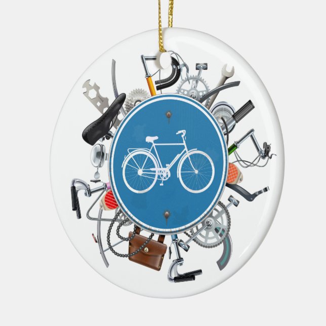 Balise de vélo / Ornement (Gauche)