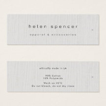 Balise de vêtements légers minimaux, Balise de pri