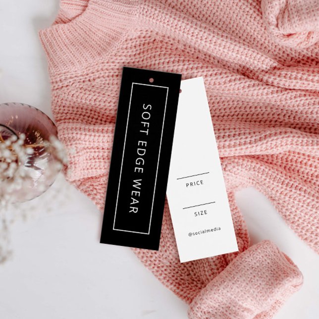 Balise Hang du Étiquette du logo de l'entreprise n (Créateur téléchargé)