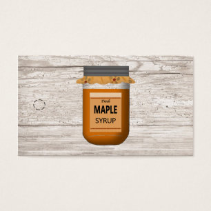 Balise Mason Jar Sirop d'érable Hang