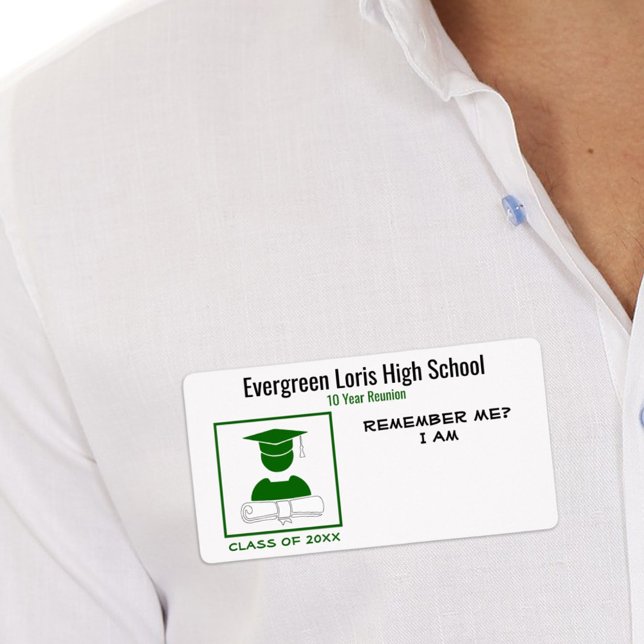 Balise Nom de l'autocollant vert de la Réunion de  (Créateur téléchargé)