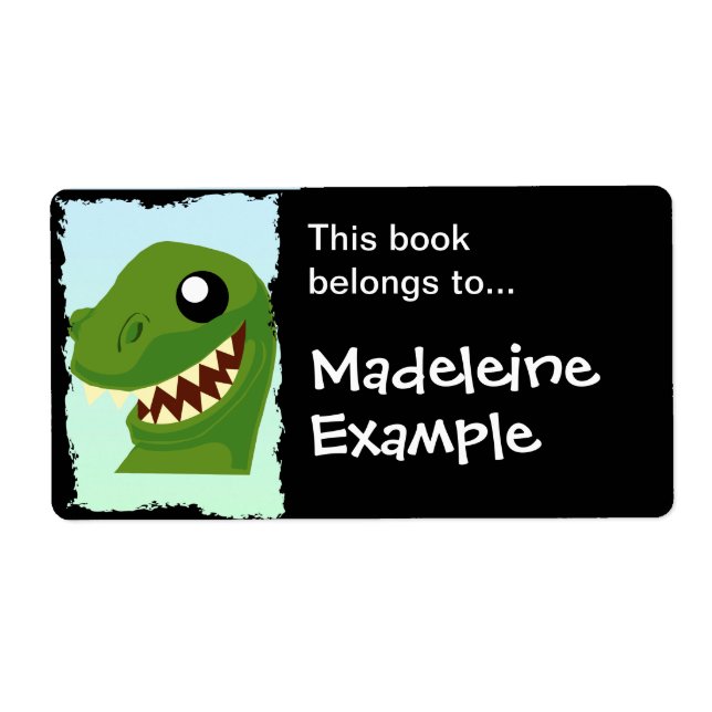 Balise personnalisée T-Rex (Devant)
