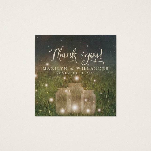 Balise Rustique Mason Jar Jardin forestier enchant (Devant)