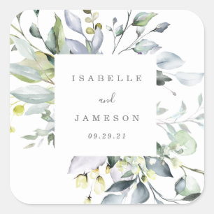 Balise Sticker Monogram Florals Dusty