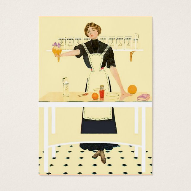 Balises cadeaux Kitchengirl (Devant)