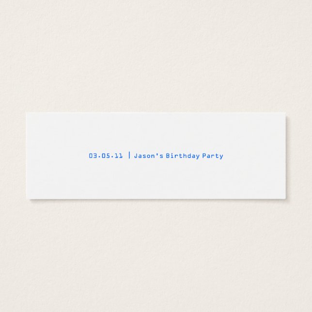 Balises de cadeaux Robot Thank (Dos)