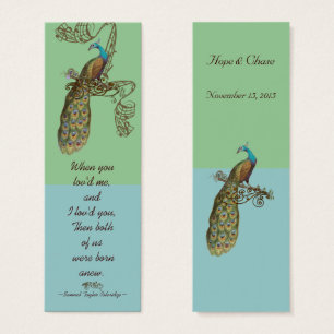 Balises de Mariage vintage Bird