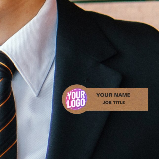 Balises de nom d'entreprise : Badges de nom d'empl (Créateur téléchargé)