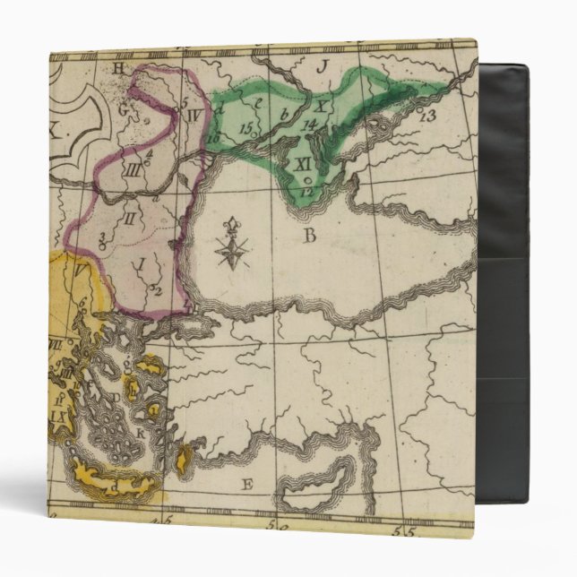 Balkan Peninsula 3 Binder (Front/Inside)