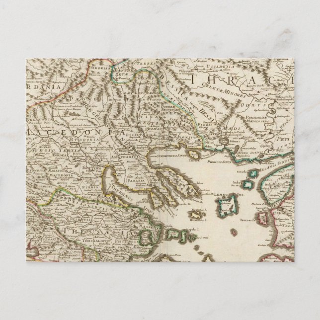 Balkan Peninsula, Greece, Macedonia 2 Postcard (Front)