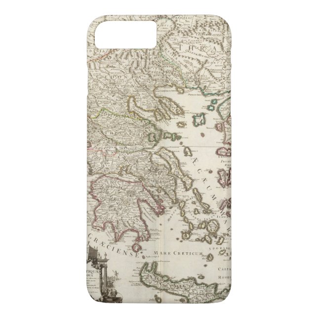 Balkan Peninsula, Greece, Macedonia Case-Mate iPhone Case (Back)