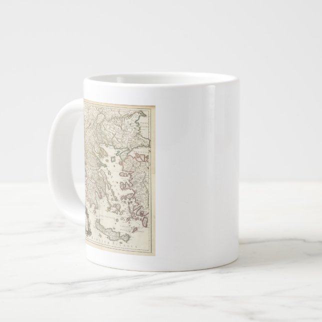Balkan Peninsula, Greece, Macedonia Large Coffee Mug (Front Left)