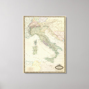 Balkan Peninsula, Italy, Slovenia 2 Canvas Print