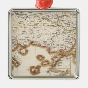Balkan Peninsula, Turkey, Bulgaria Metal Ornament
