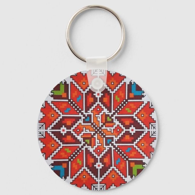 balkan,serbia,pirot keychain (Front)