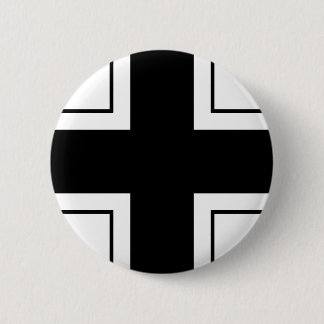 BalkenKreuz on white 2 Inch Round Button