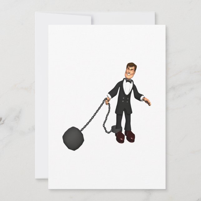 Ball And Chain 2 Invitation (Front)