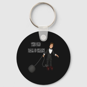 Ball And Chain Keychain