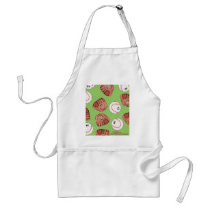 Ball and Glove collage Standard Apron