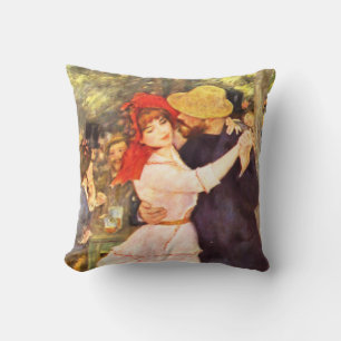 Ball at the Moulin de la GaletteAuguste  Renoir    Throw Pillow