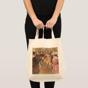 Ball at the Nightclub by Toulouse Lautrec Tote Bag