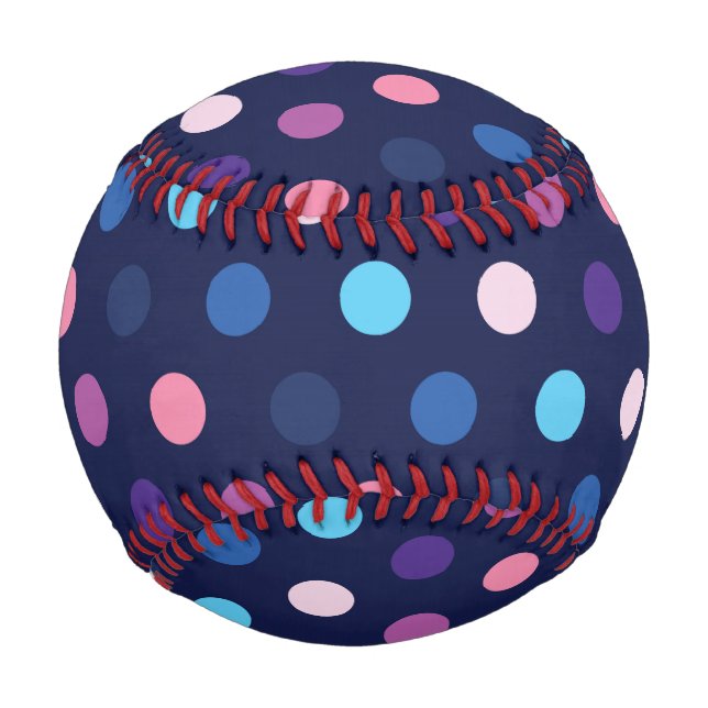 Ball Baseball Polka Dots (Front)