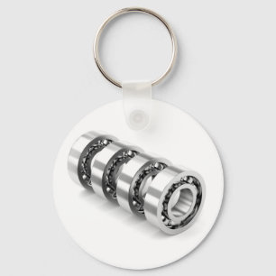 Ball bearings keychain