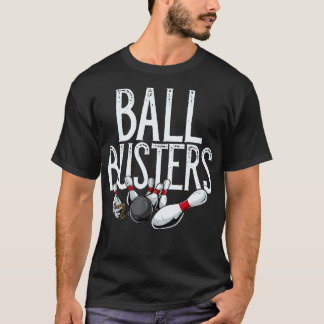 Ball Busters BowlingCouples Matching Bowling T-Shirt