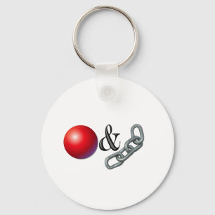 Ball & Chain Keychain