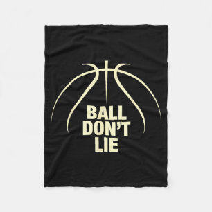 Ball Don't Lie Basketball  Fleece Blanket