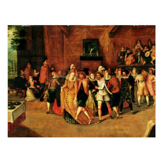 Ball during the Reign of Henri III, 1574-1623 Postcard