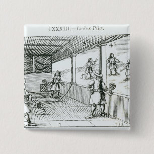 Ball Game 2 Inch Square Button